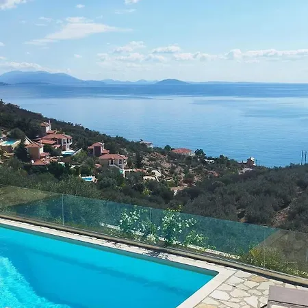 Apollo Romantic Sea View Villa Kiveri Exterior photo